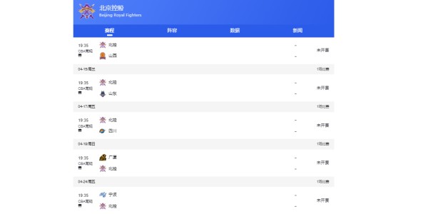 九游官网-北控男篮、吉林、广州剩余赛程难度排名